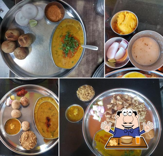 Food at Ashapuri Bhojnalaya - Rajasthani Meals