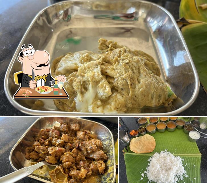 Meals at Eiyarkai unavagam ( eiyarkai man paanai unavagam)