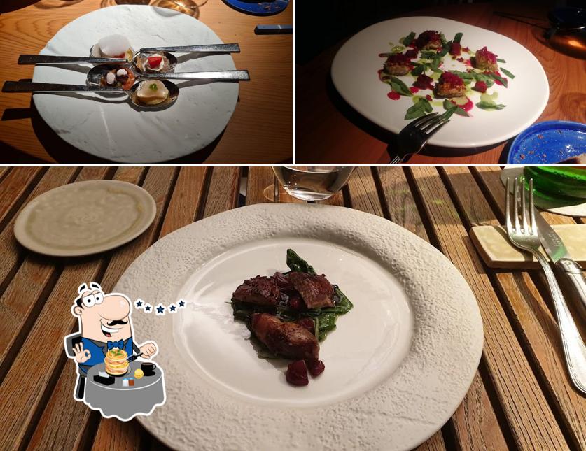 Platti al Ristorante Madonnina del Pescatore