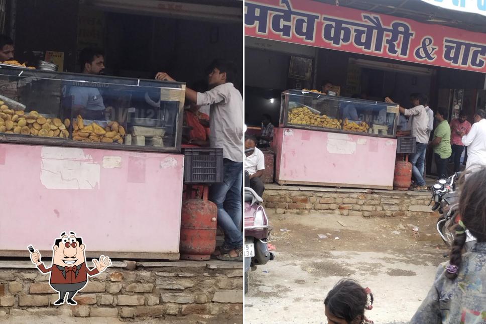 Food at Namdev Kachori & Chaat Centre