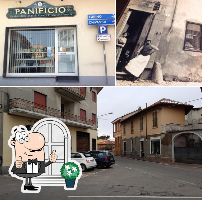 Gli esterni di Panificio Frat Vezzoli Cigliano VC