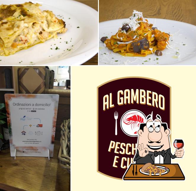 Scegli una pizza a Pescheria Al Gambero