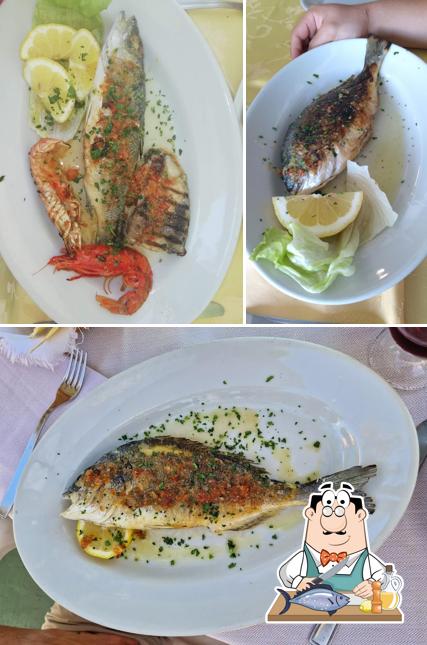 Salmone grigliato al Rey Oasi