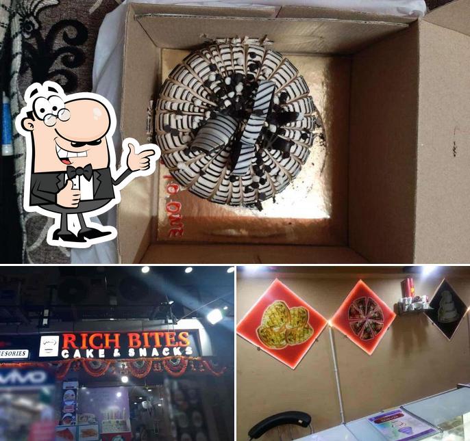 Look at this photo of Rich Bites Cake & Snacks