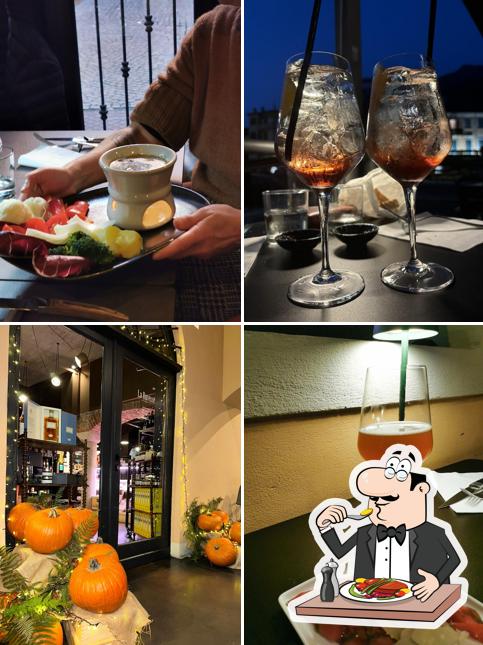 Platti al Ristorante La Buvette Lago d'Orta