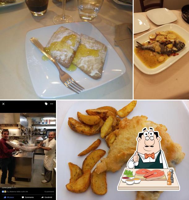 Fish and chips al Ristorante La Madia