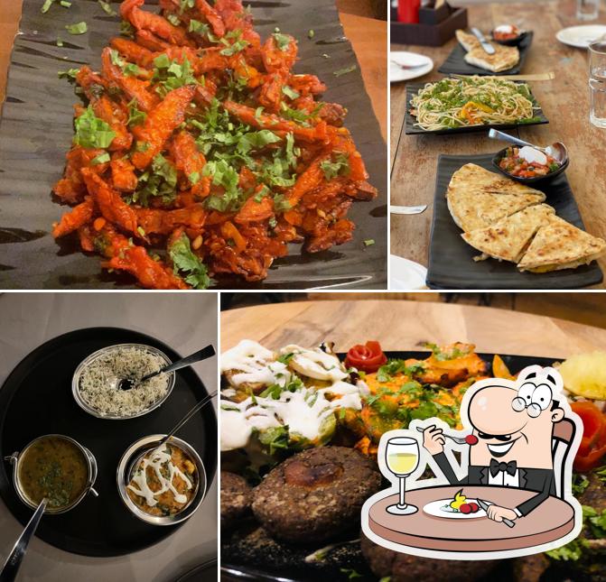 Food at The Roof Lounge