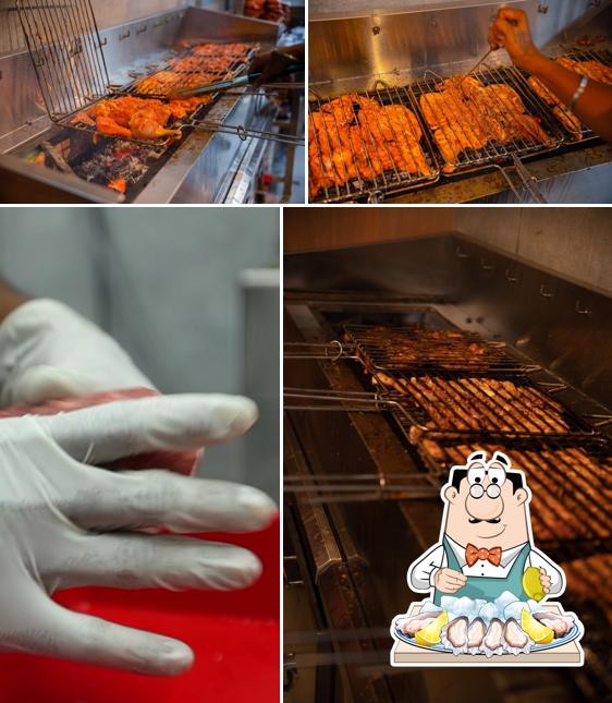 Try out seafood at UB GRILLS AND SNACKS