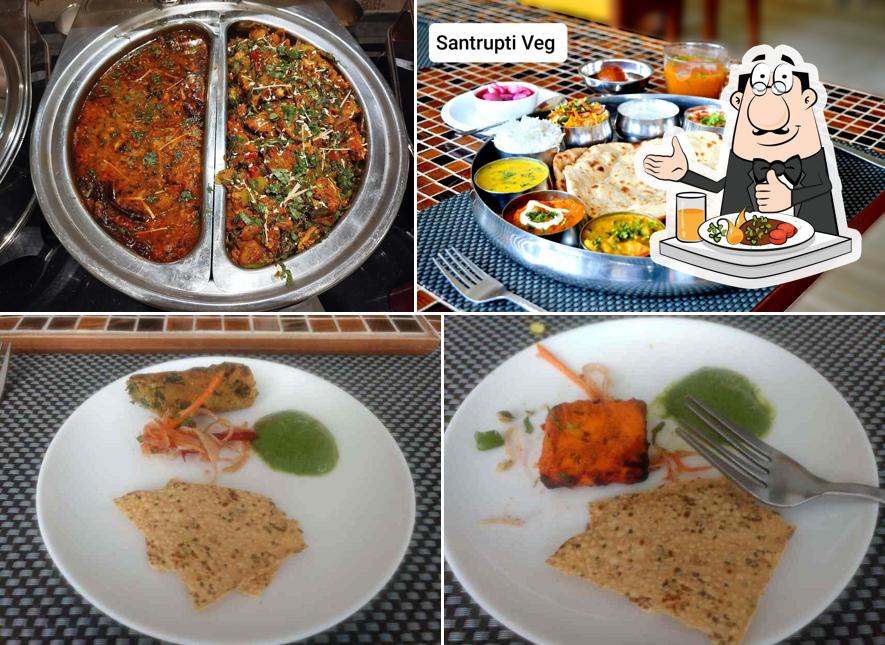 Food at Santrupti Veg Restaurant & Banquet Hall