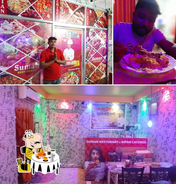 This is the picture displaying food and interior at SUMAN RESTAURANT