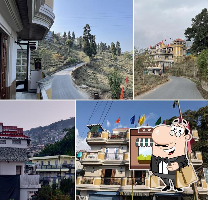 Enjoy the view at the outside area of Traditional Hotel & Restaurant