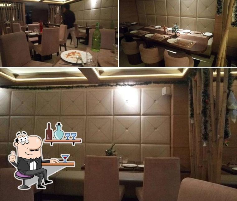 The interior of Caffe 9