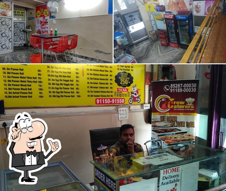 The interior of Roll Express