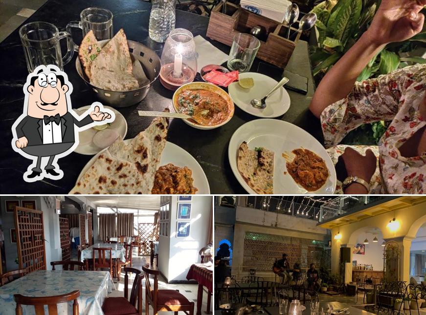 The interior of Shamiana Roof Top Restaurant & Lounge