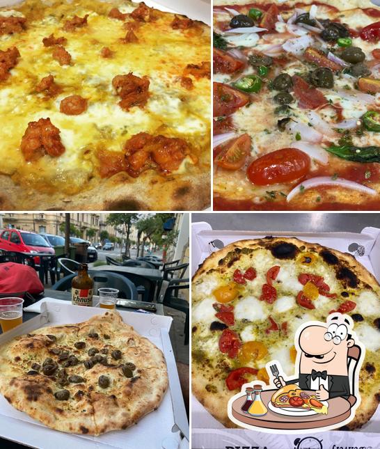 Ordina tra le molte varianti di pizza