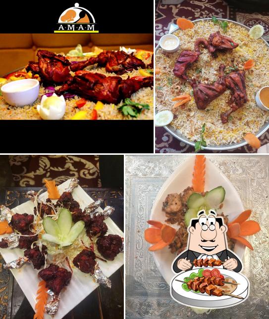 Food at Al Mataam Arab Mandi