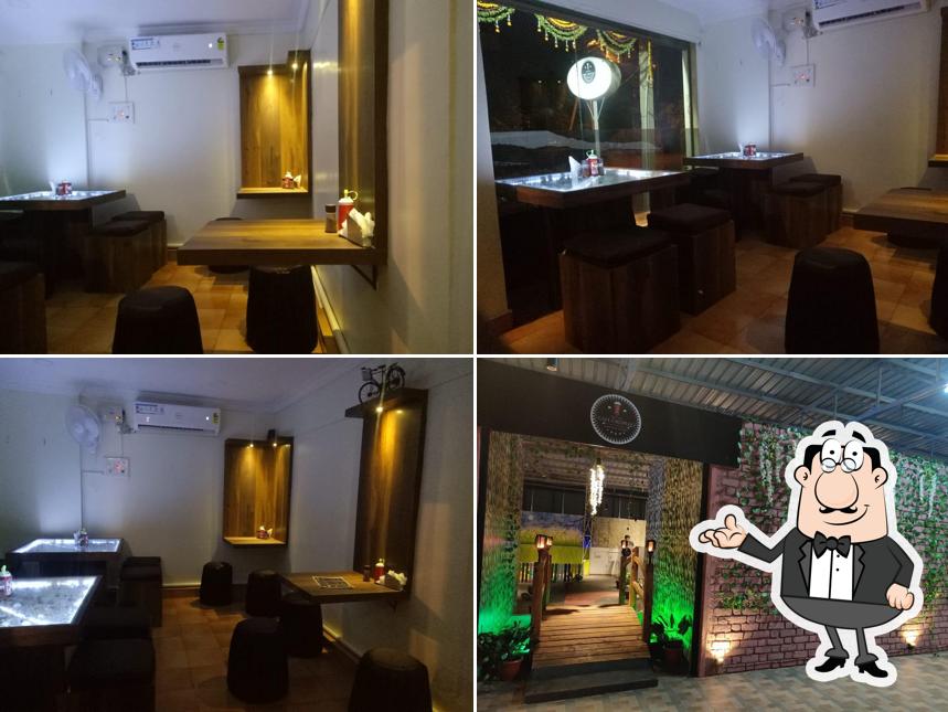 The interior of CAFE CRISPELLO