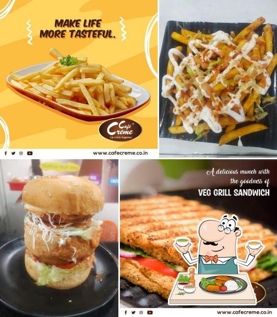 Meals at Cafe Creme Sangamner