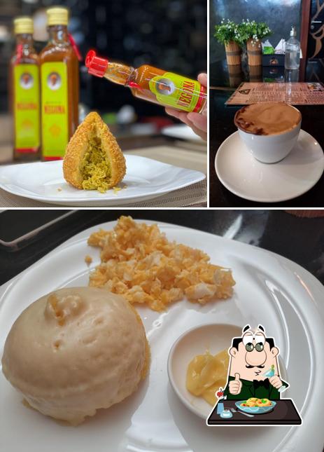 Comida em Cafeteria Prosa e Queijos