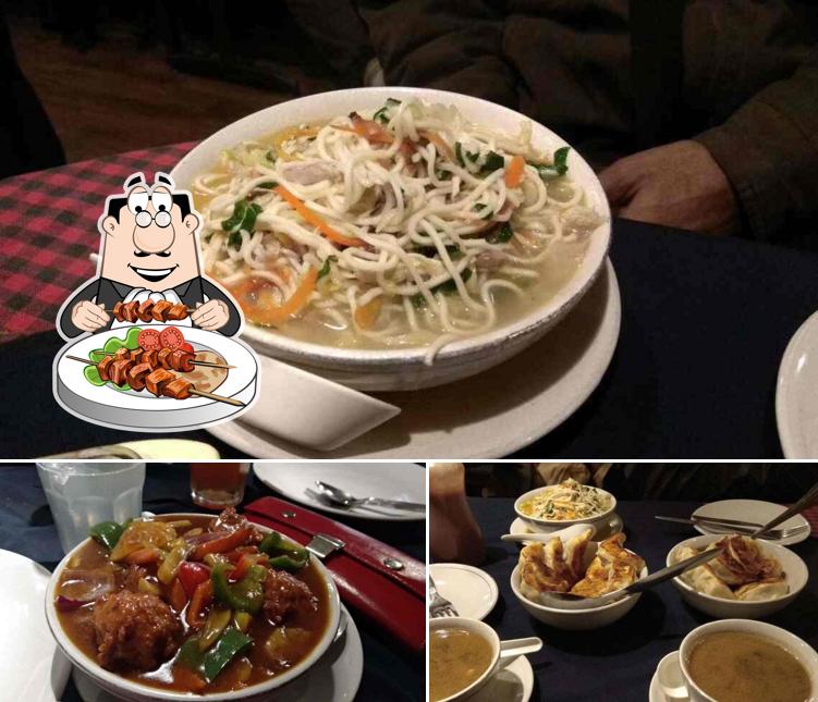 Food at Chopsticks Restaurant