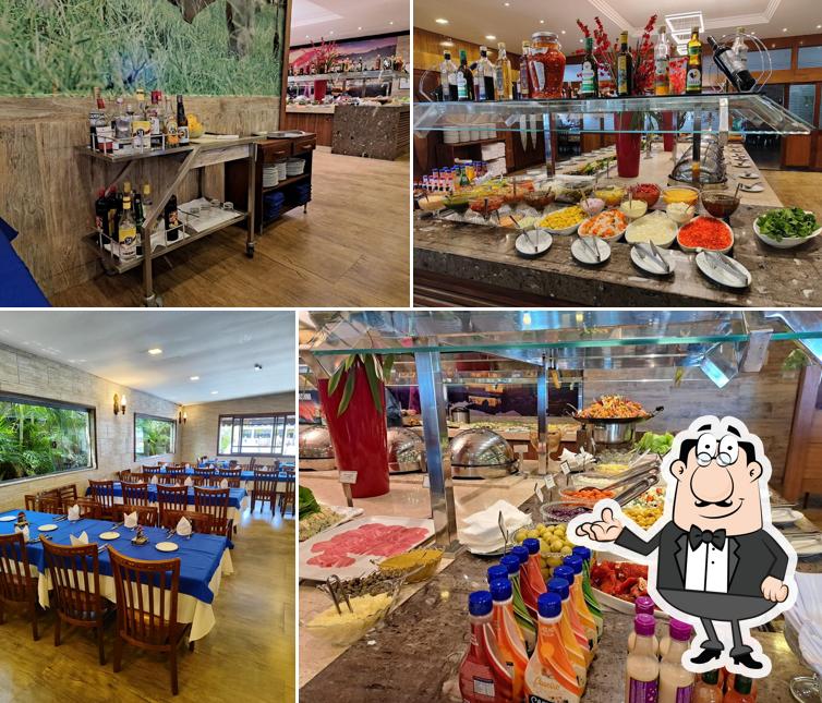 O interior do Ponteio churrascaria Mogi das Cruzes
