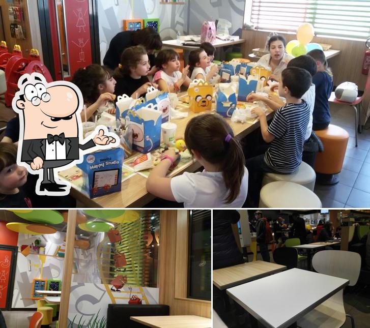 Dai un'occhiata agli interni di McDonald's Alessandria Ovest
