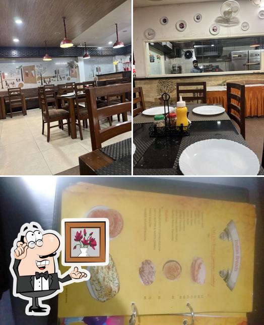 Take a look at the photo depicting interior and food at Pizza Asia