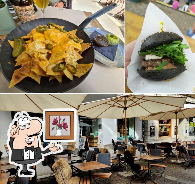 Dai un'occhiata agli interni di Wolf Burger & Steak Bar