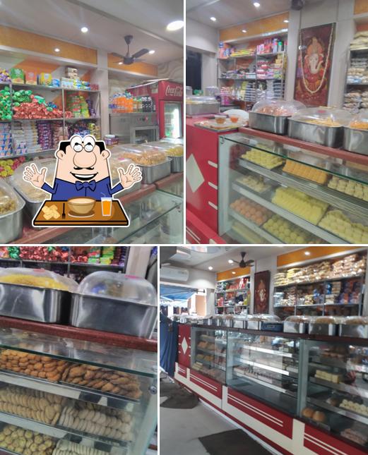 Food at Aanandha sweets and bakery
