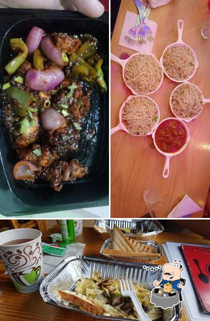 Food at Cafe’ Latte’