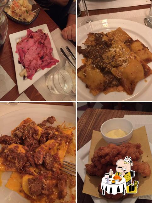 Platti al Club culinario toscano da Osvaldo