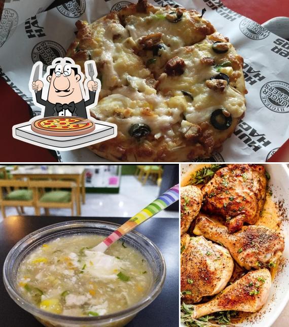 Order pizza at Deoria Non-Veg Point