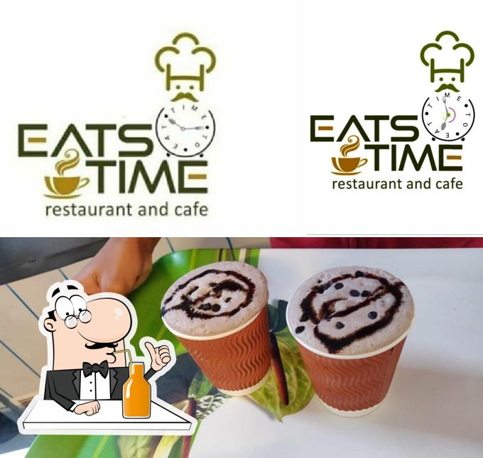 Enjoy a beverage at EAT'S TIME