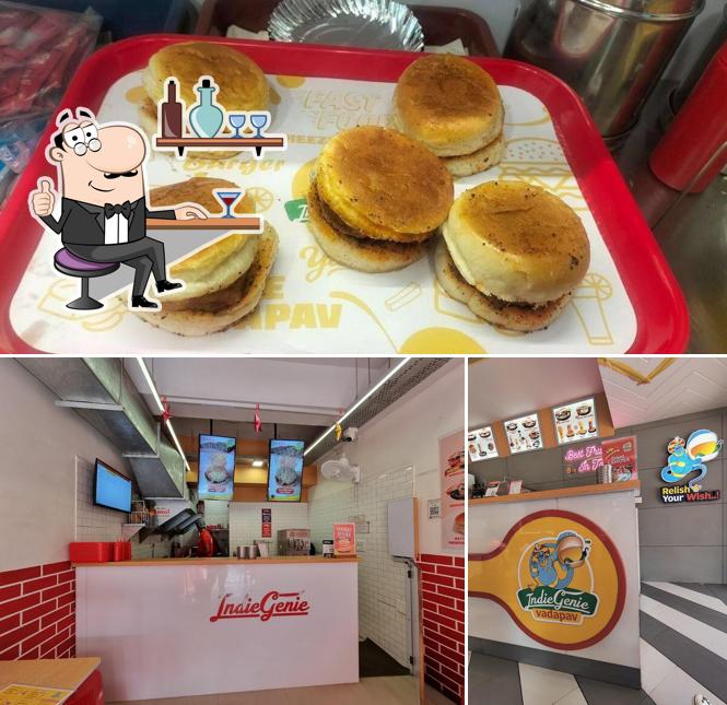 The interior of IndieGenie Vadapav