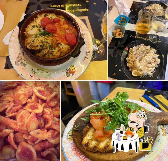 Platti al La Cantina dello Zio