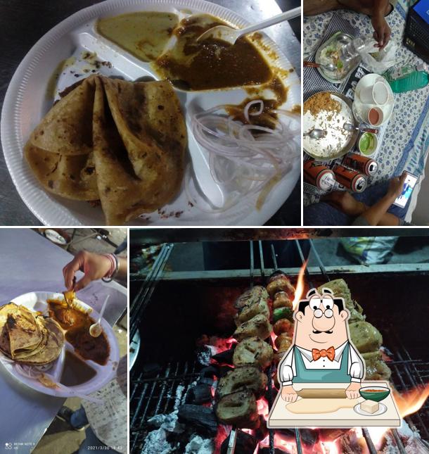 Samosa at Lajawab. Veg Biryani Veg Spot