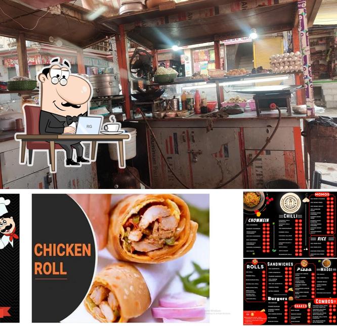 Royal food cafe is distinguished by interior and food