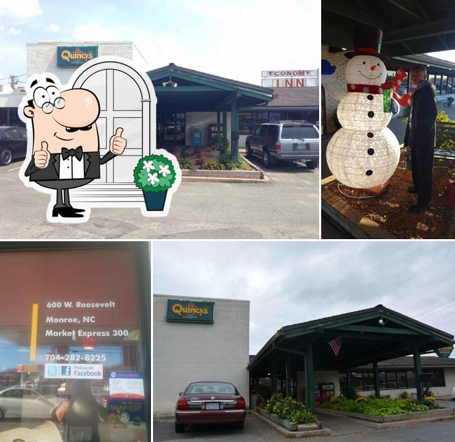 Check out how Quincy's Family Steak House looks outside