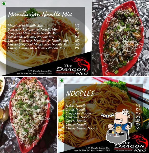 Meals at The Dragon Red Restaurant