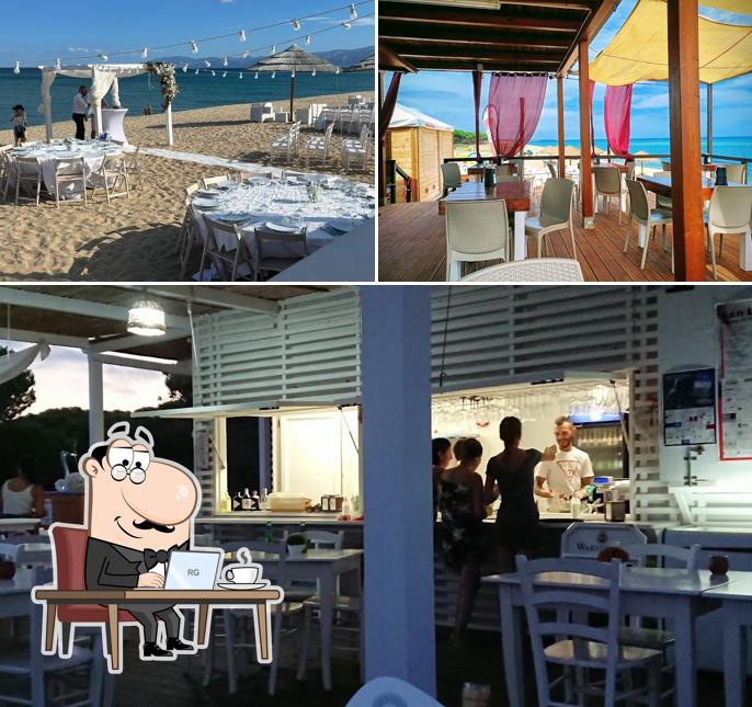 Dai un'occhiata agli interni di Beach Bar Stella di Mare