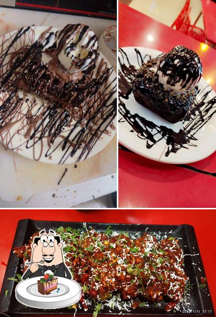 Chocolate cake at MONTY'S FOOD ARENA