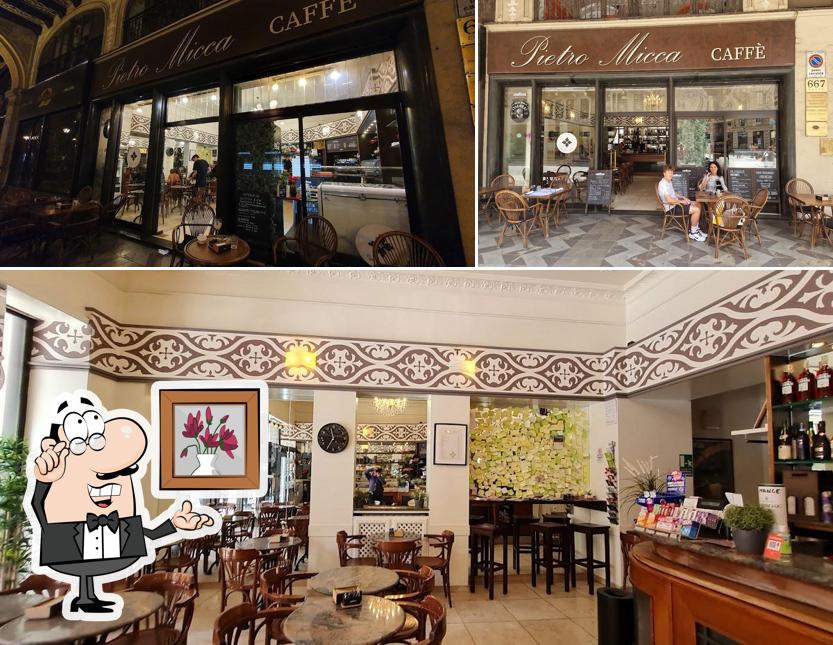 Gli interni di Caffè Pietro Micca