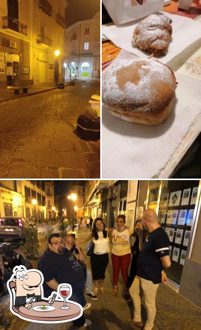 Questa è la immagine che presenta la cibo e esterno di Cyhoco Caserta