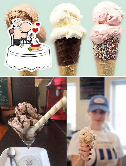 VGA Ice Cream offers a selection of sweet dishes