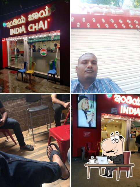 The interior of India Chai