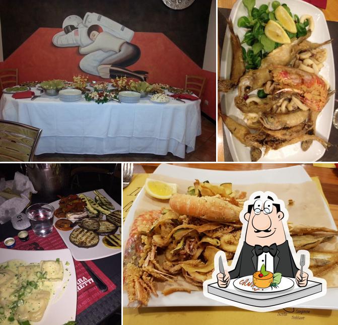 Platti al Ristorante Le scuderie dell'astronauta