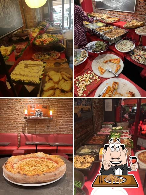 A Manhattan, puoi assaggiare una bella pizza