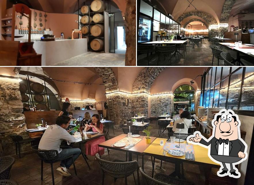 Gli interni di Acqualavica Ristorante Catania Centro Carne e Pesce