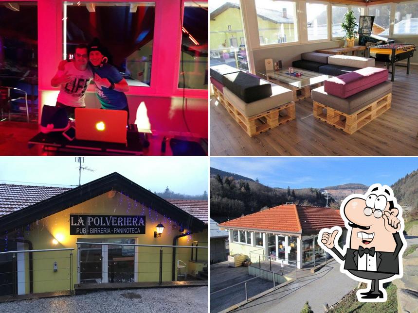 La immagine di interni e esterno da La Polveriera Pub Birreria
