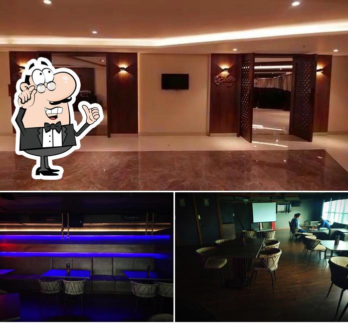 The interior of N Lounge & Bar